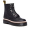Dr Martens 1460 Bex Pascal Front Zip Black Nappa Luxe Leather